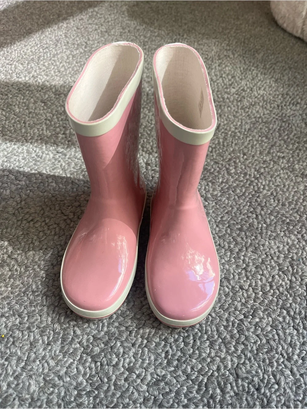 JACADI Kids Pink Rain Boots NEW
